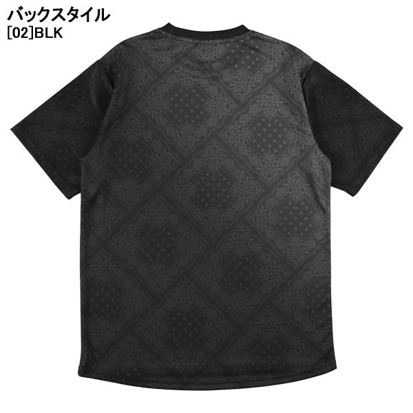 【ネコポス対応可】スパッツィオSpazioジュニアペイズリーグラデプラシャツGE1154サッカーフットサル半袖プラクティスシャツ子供用