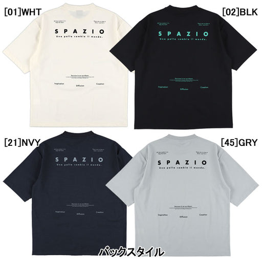 【ネコポス対応可】スパッツィオSpazioオーバーサイズプラTシャツ3GE1157サッカーフットサル半袖プラクティスシャツメンズ