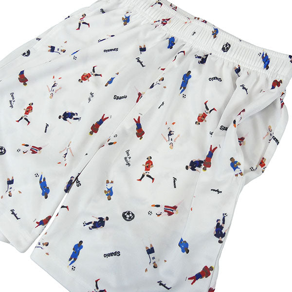 【ネコポス送料無料】スパッツィオSpazioジュニアレジェンド総柄プラパン2GE1159サッカーフットサルプラクティスパンツ練習着子供用