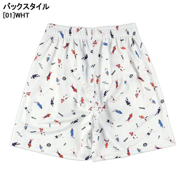 【ネコポス送料無料】スパッツィオSpazioジュニアレジェンド総柄プラパン2GE1159サッカーフットサルプラクティスパンツ練習着子供用