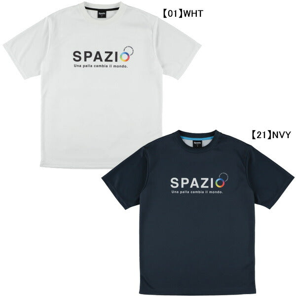 【ネコポス対応可】スパッツィオSpazioネオンサークルプラシャツGE1165サッカーフットサル練習着メンズ