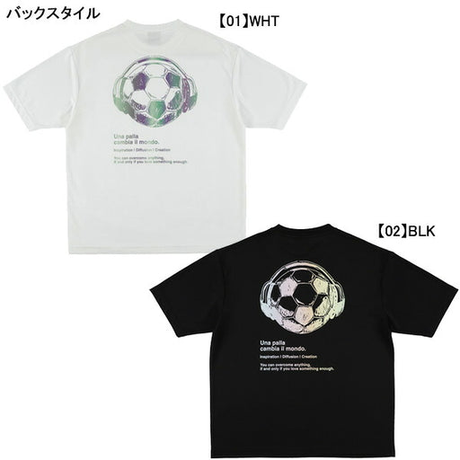 【ネコポス対応可】スパッツィオSpazioボールヘッドフォンOVSプラシャツGE1166サッカーフットサル練習着メンズ