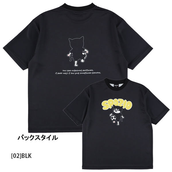 【ネコポス対応可】スパッツィオSpazioPIPPOリフティングオーバーサイズプラTシャツGE1171サッカーフットサル半袖プラクティスシャツメンズ
