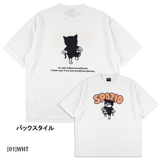 【ネコポス対応可】スパッツィオSpazioジュニアPIPPOリフティングオーバーサイズプラTシャツGE1172サッカーフットサル半袖プラクティスシャツ子供用