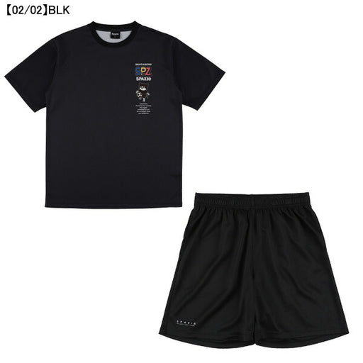 【上下セット】スパッツィオSpazioJr.PIPPOギアプラシャツプラパン上下GE1176-GE1162サッカーフットサル練習着子供用