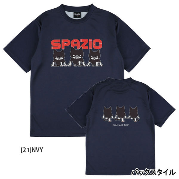 【ネコポス送料無料】スパッツィオSpazioPIPPOスタートプラ別注GE1177ランニングシャツ半袖メンズジュニア