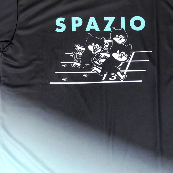 【ネコポス送料無料】スパッツィオSpazioPIPPOゴールテープ半袖プラ別注GE1178ランニングシャツプラクティスシャツメンズジュニア