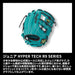 ローリングスRAWLINGS少年軟式野球グローブユニセックスジュニアハイパーテックR9SERIES軟式グローブオールラウンド右投げ捕球GJ5FR9BFS-TE
