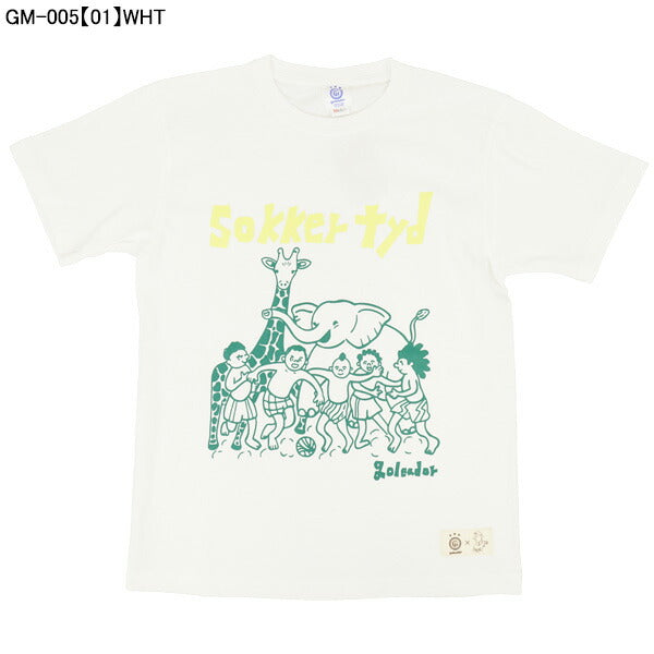 【ネコポス送料無料】ゴレアドールgoleadorMORIARTWORKSコラボTシャツGM-004-005-006サッカーフットサルカジュアル半袖メンズ