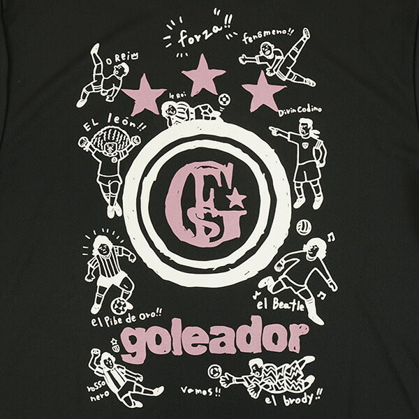 【ネコポス送料無料】フタバ別注ゴレアドールgoleadorMORIARTWORKコラボプラTシャツGM-007サッカーフットサルプラシャツ半袖メンズジュニア