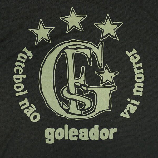 【ネコポス送料無料】フタバ別注ゴレアドールgoleadorMORIARTWORKコラボ手書きロゴプラTシャツGM-015サッカーフットサルプラシャツメンズジュニア