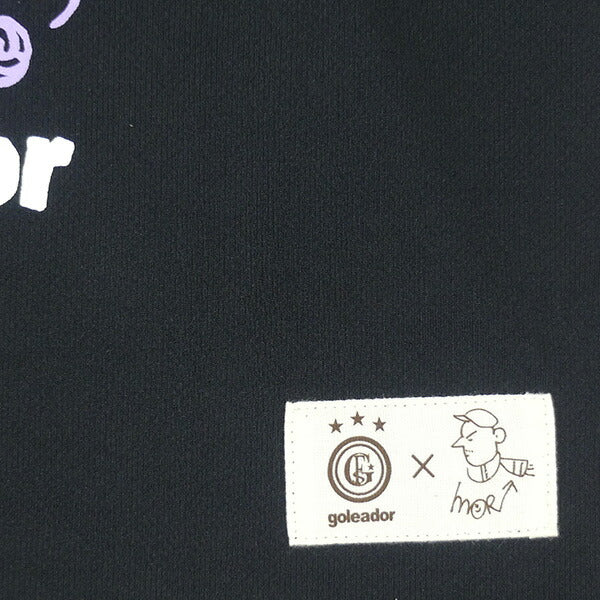 【ネコポス送料無料】フタバ別注ゴレアドールgoleadorMORIARTWORKコラボロゴプラTシャツGM-016サッカーフットサルプラシャツ半袖メンズジュニア
