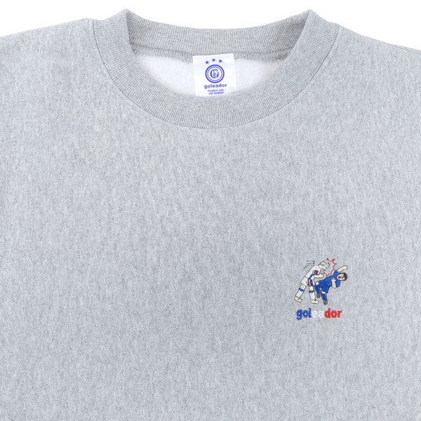 ゴレアドールgoleadorフランスNo.10裏起毛クルースウェットGM046サッカージタン似顔絵スウェットシャツトレーナーメンズ
