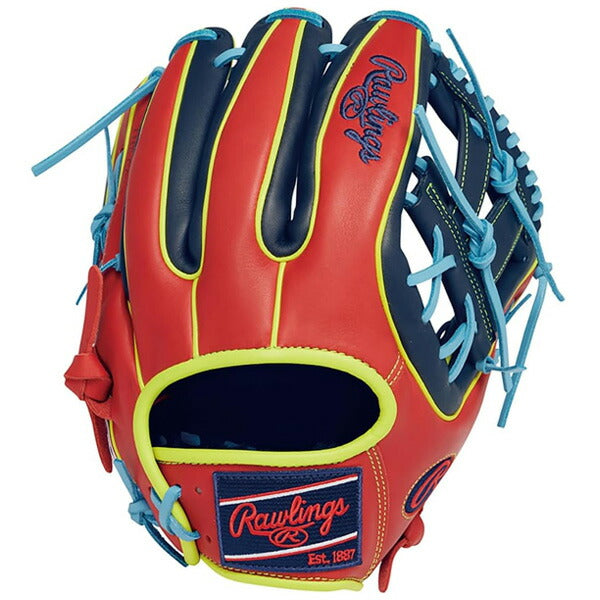 ローリングスRawlings野球軟式グラブHOHMLBカラーシンクオールラウンド用24SSGR4HMN54Gサイズ11.5