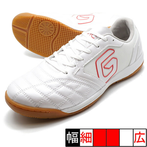 ジーアティテュードIDガビックGAVICGS1031R.WHT/M.REDフットサルシューズインドア室内用