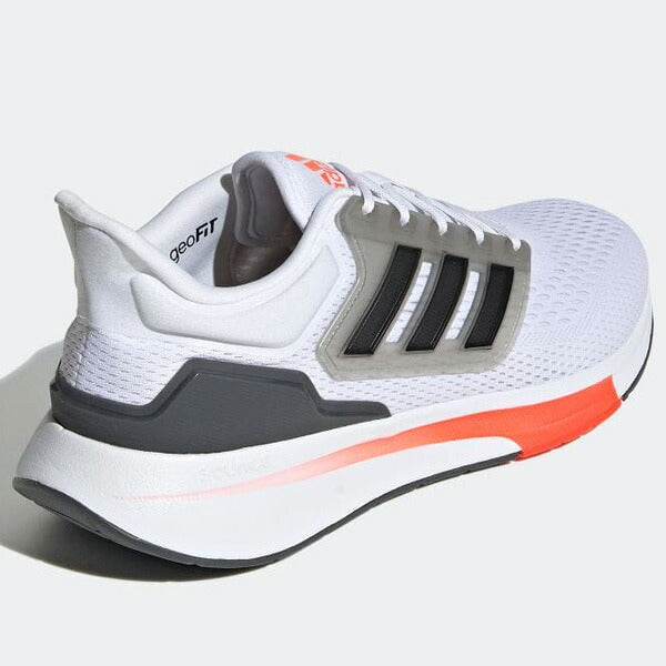 ランニングシューズアディダスadidasEQ21RUNMトレーニングシューズ部活マラソン通学散歩H00511