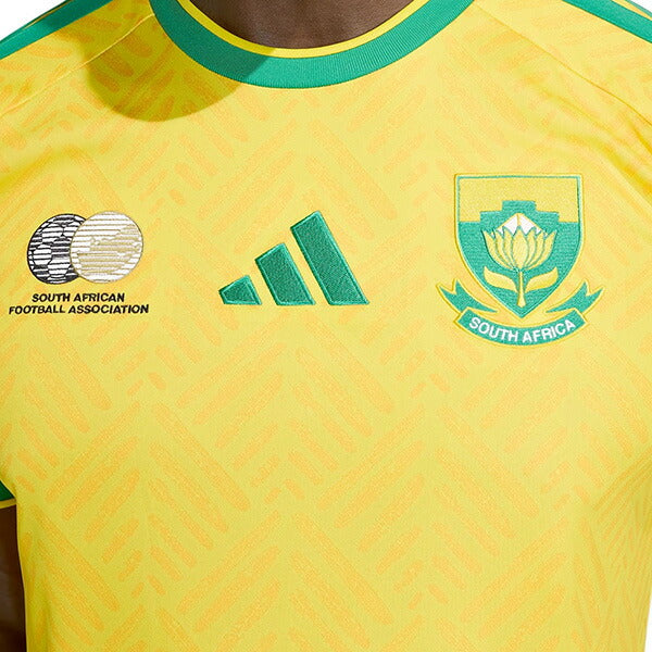 南アフリカ代表ZAF2026レプリカホームユニフォーム半袖H1978-KY2209サッカーイエローアディダスadidas