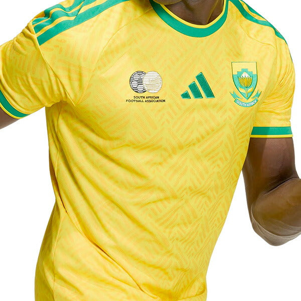 南アフリカ代表ZAF2026レプリカホームユニフォーム半袖H1978-KY2209サッカーイエローアディダスadidas