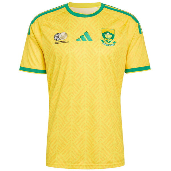 南アフリカ代表ZAF2026レプリカホームユニフォーム半袖H1978-KY2209サッカーイエローアディダスadidas