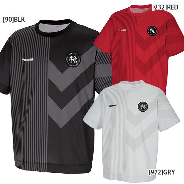 【ショップ限定エントリーでさらに+9倍】ヒュンメルhummelH.FCプラクティスシャツHAG3030サッカーフットサル半袖プラシャツメンズ