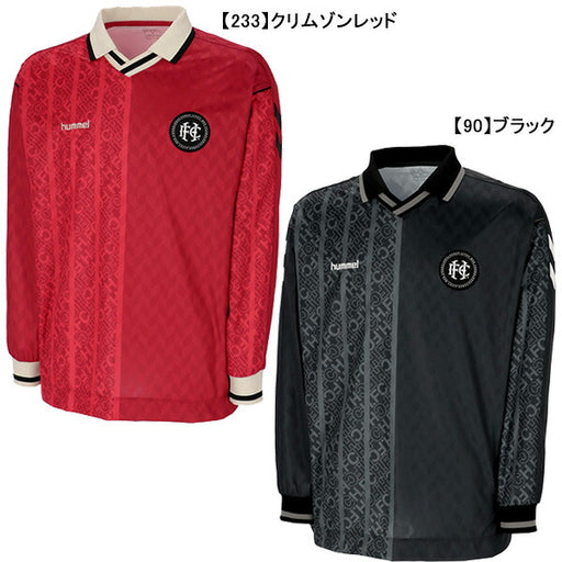 ヒュンメルhummelH.FCロングスリーブゲームシャツHAG3031サッカーフットサルプラクティスシャツ練習着長袖メンズ