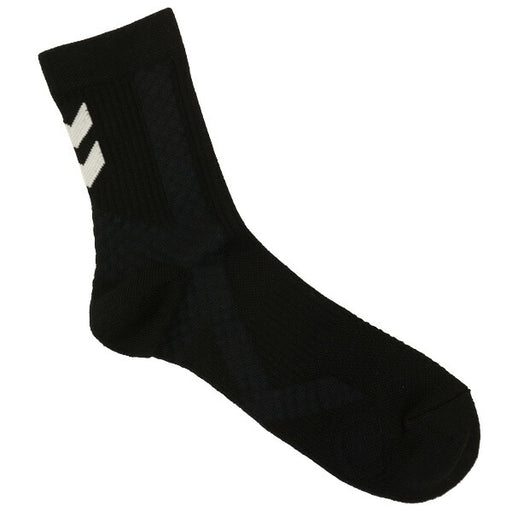 【ショップ限定エントリーでさらに+9倍】【ネコポス送料無料】ヒュンメルhummelシューティングソックスミドル丈HAG7084サッカーフットサル靴下機能ソックス