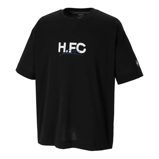 【ネコポス送料無料】ヒュンメルhummelH.FCロゴTシャツHAP4231サッカーフットサルカジュアル半袖メンズ