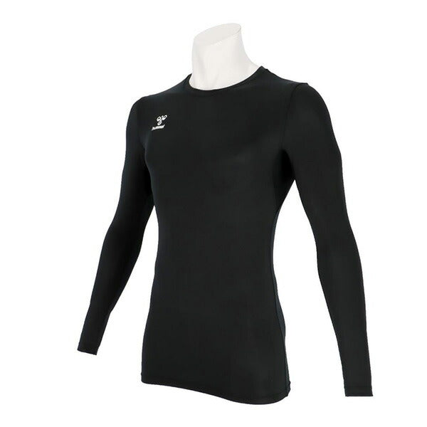 【ネコポス送料無料】ヒュンメルhummelフィットインナーシャツHAP5153サッカーフットサル丸首アンダーシャツ長袖メンズ