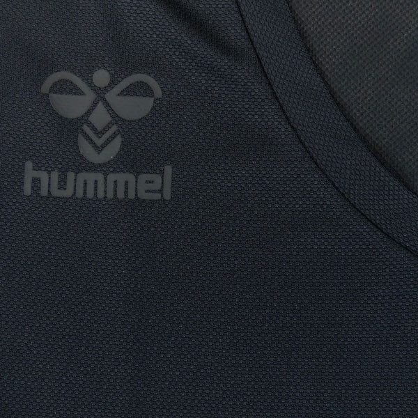 【ネコポス対応可】ヒュンメルhummelつめたインナーノースリーブシャツHAP5166サッカーフットサル接触冷感通気性肌離れ性メンズ