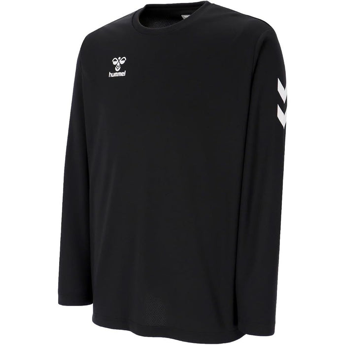 【ネコポス送料無料】ヒュンメルhummelロングTシャツワンポイントロングＴシャツ長袖メンズレディース一般吸汗速乾HAP7248
