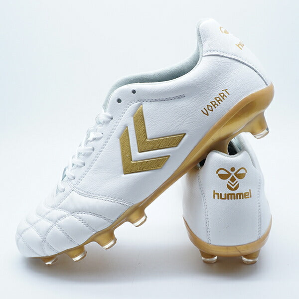 ヴォラート3PROヒュンメルhummelHAS1244R-1038ホワイト×ゴールドサッカースパイク