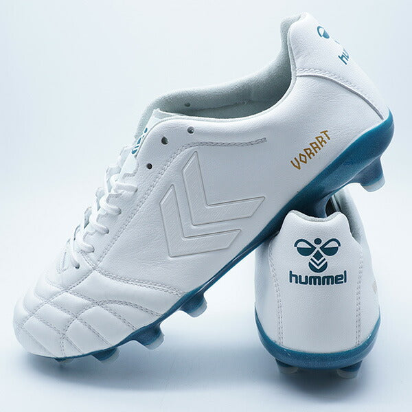 【ショップ限定エントリーでさらに+9倍】ヴォラート3PROヒュンメルhummelHAS1244R-1050ホワイトグリーンサッカースパイク
