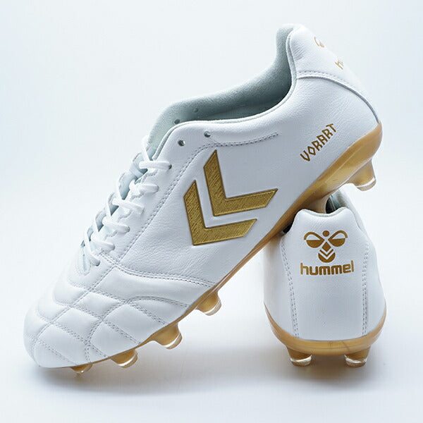 ヴォラート3PROWIDEヒュンメルhummelHAS1244W-1038ホワイト×ゴールドサッカースパイク