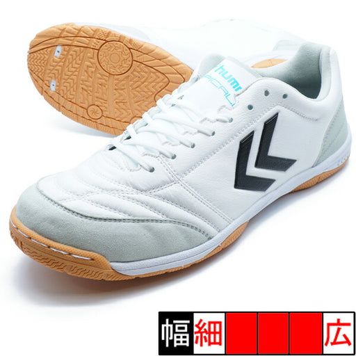 アピカーレ5PROWIDEPGヒュンメルhummelHAS5128-1075ホワイト×サックスフットサルシューズインドア室内用