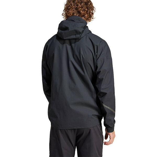 アディダスadidasメンズブレーカーシャツSPTERREライトレインJKアウトドアジャケットHAU49アウタートップス