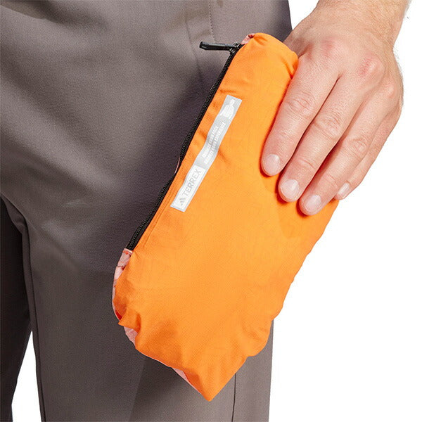 アディダスadidasメンズブレーカーシャツSPTERREライトレインJKアウトドアジャケットHAU49アウタートップス