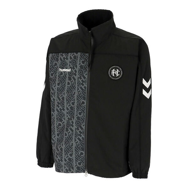 ヒュンメルhummel裏メッシュH.FCウィンドジャケットHAW2189サッカーフットサルブレーカージャケットジップメンズ