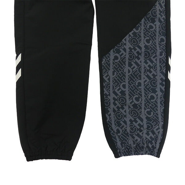 ヒュンメルhummel裏メッシュH.FCウィンドパンツHAW2189Pサッカーフットサルブレーカーロングパンツルーズシルエットメンズ