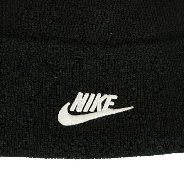【ネコポス送料無料】ナイキNIKEピークフューチュラビーニーHF0186-010サッカーフットサルカジュアルニットキャップ防寒フリーサイズブラック