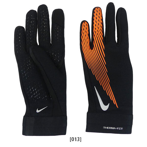 【ネコポス送料無料】ナイキNIKEジュニアアカデミーTHERMA-FITグローブフィールドグローブ手袋HF0547サッカーフットサル滑り止め子供用