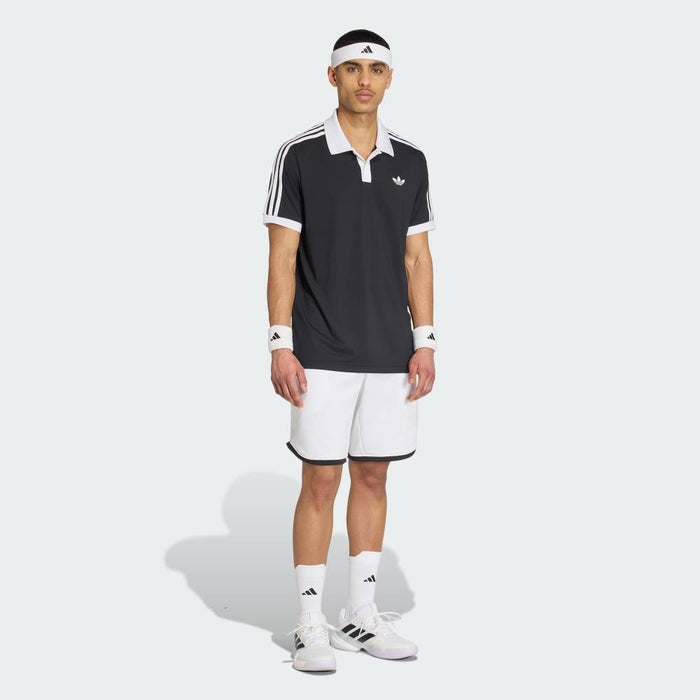 アディダスadidasテニスポロシャツメンズ大人クラシック半袖ポロシャツクライマクールニットファブリック半袖HF515