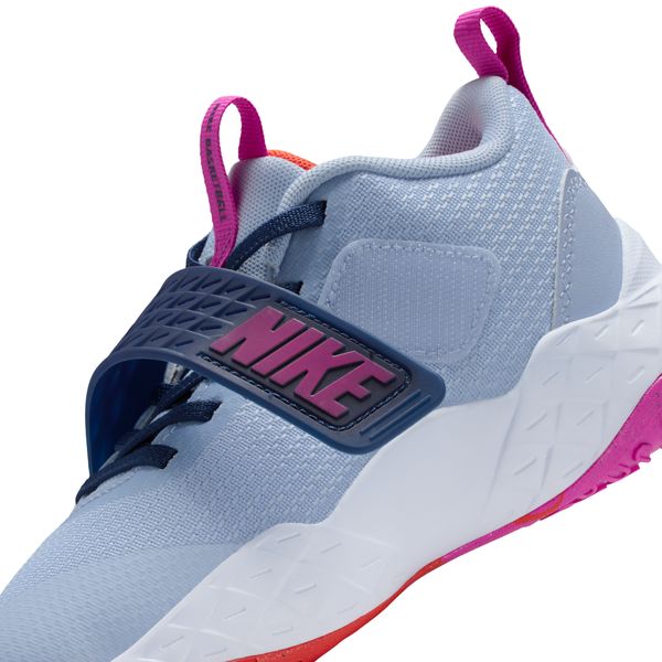 NIKEナイキジュニアリトルキッズバスケットボールシューズNikeTeamHustleD12ミニバスHF6280-005