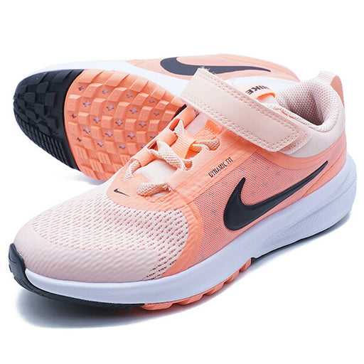 スターランナー5PSナイキNIKEHF7005-800アークティックオレンジジュニアランニングシューズベルクロ