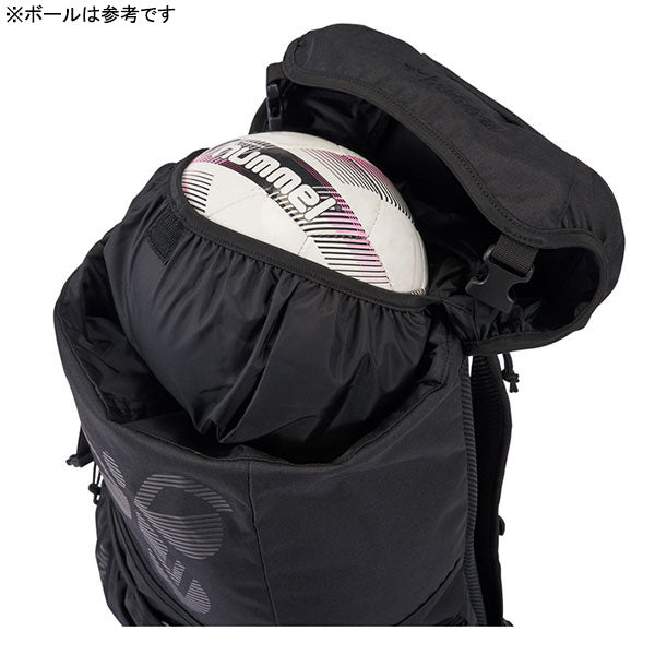ヒュンメルhummelフットボールバックパック35HFB6157サッカーフットサル35Lリュックサックシューズ収納ボール収納クーラーポケット