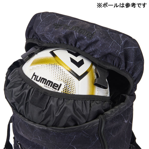 ヒュンメルhummelフットボールバックパック35LHFB6163サッカーフットサルリュックサックボールポケットシューズポケット