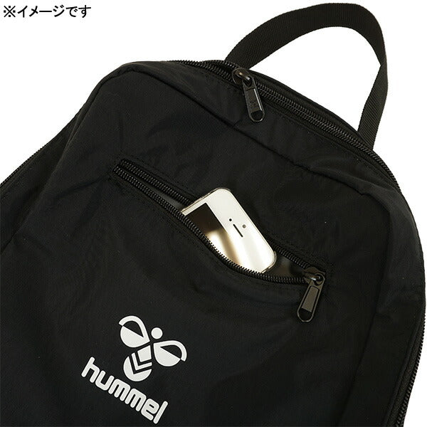 ヒュンメルhummelCOREシューズケースHFB7145サッカーフットサル靴入れ小物入れブラック9L
