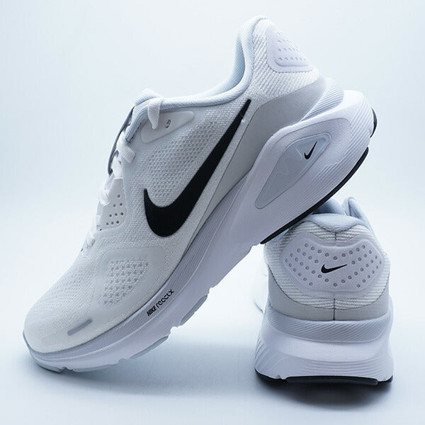 ウィメンズストラクチャー26ナイキNIKEHJ1101-101ホワイトレディースランニングシューズ