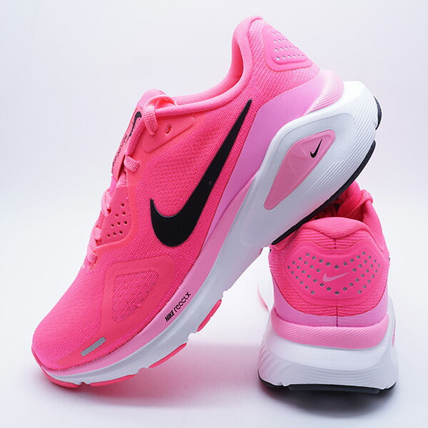 ウィメンズストラクチャー26ナイキNIKEHJ1101-601ハイパーピンクレディースランニングシューズ