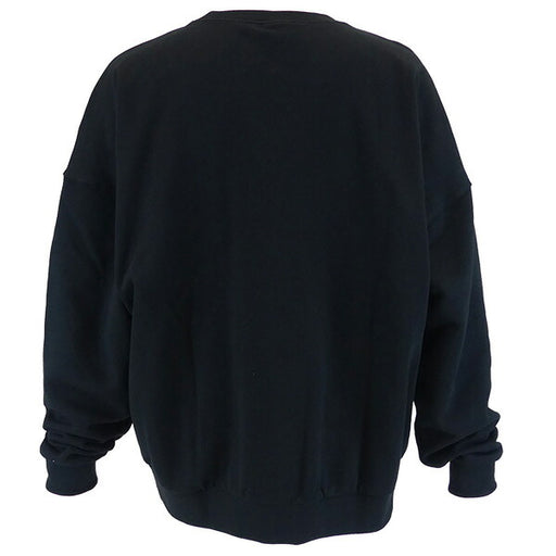 ナイキNIKEクラブフリースオーバーサイズドフレンチテリークルーHJ1820-010サッカーフットサルスウェットシャツトレーナーブラック