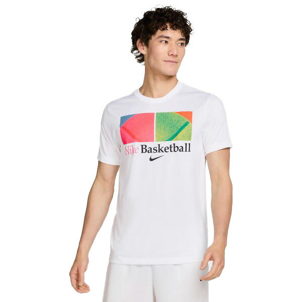 【ネコポス送料無料】ナイキNIKEメンズバスケットボールゲームシャツ全胸BOXグラフィックHJ3355-100半袖